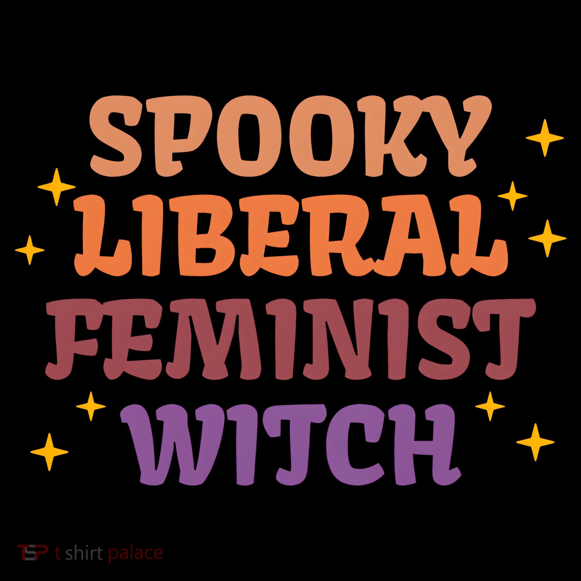 Spooky Liberal Feminist Witch Halloween Mousepad