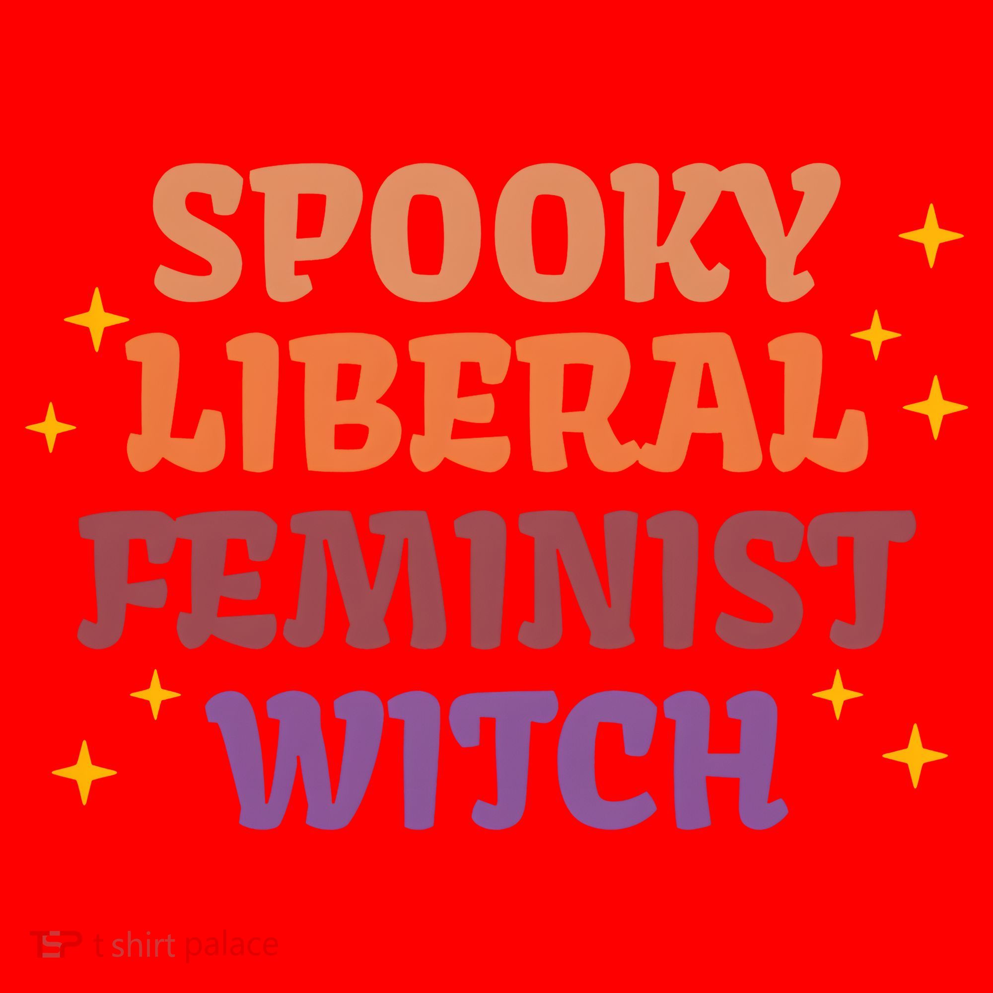 Spooky Liberal Feminist Witch Halloween Santa Hat