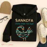 Sankofa Learn From The Past African Bird Black History Hoodie thumb 4