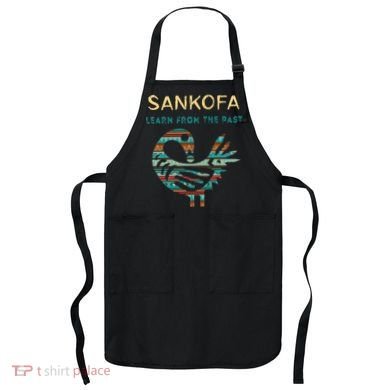Sankofa Learn From The Past African Bird Black History Apron