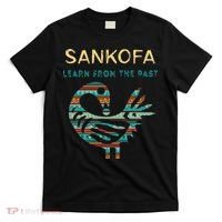 Sankofa Learn From The Past African Bird Black History T-Shirt thumb 0