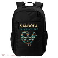Sankofa Learn From The Past African Bird Black History Backpack thumb 0