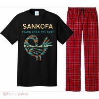 Sankofa Learn From The Past African Bird Black History Pajama Set thumb 0