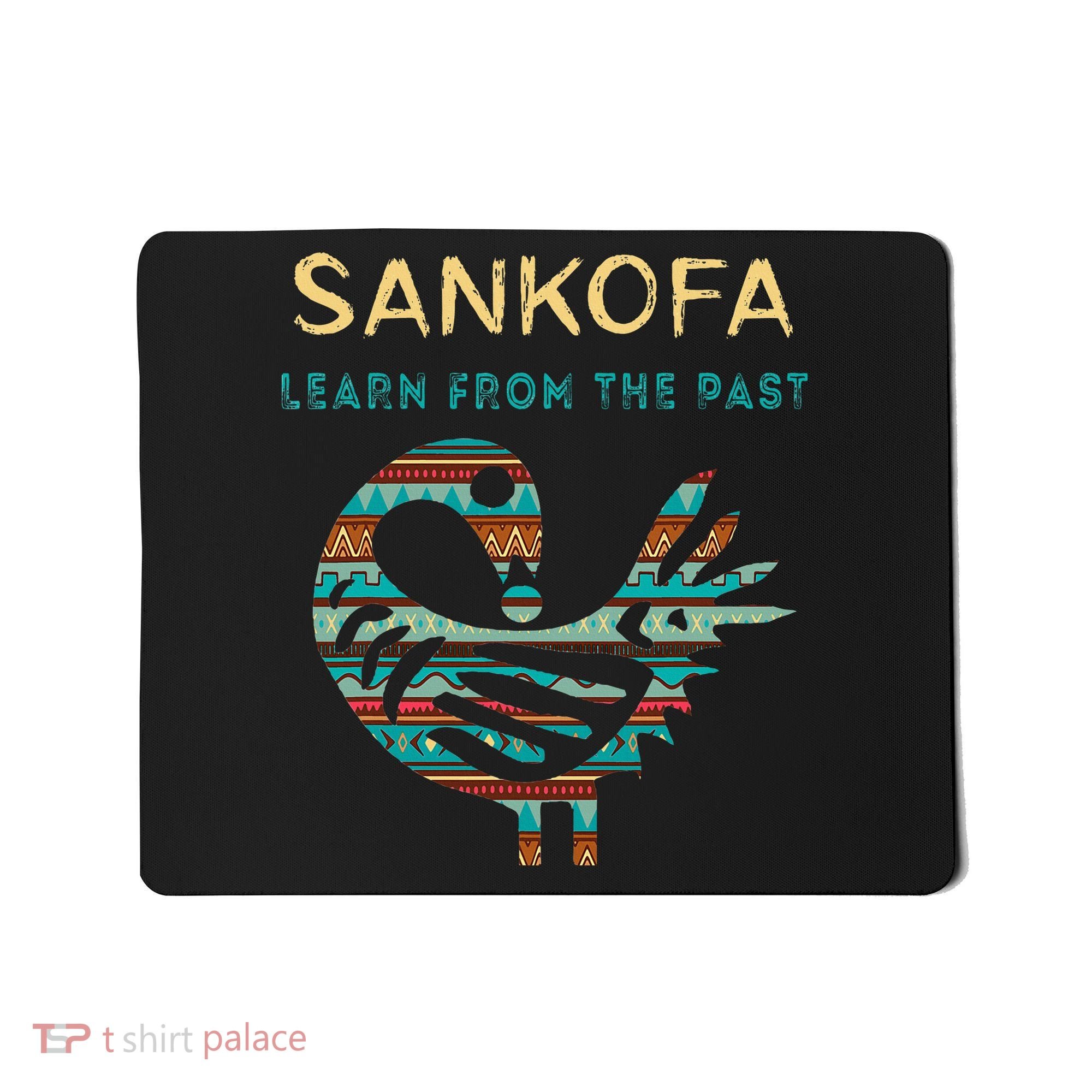 Sankofa Learn From The Past African Bird Black History Mousepad