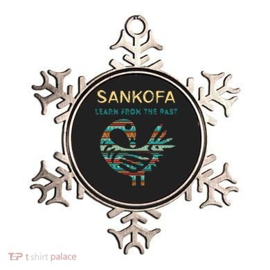 Sankofa Learn From The Past African Bird Black History Ornament