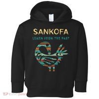 Sankofa Learn From The Past African Bird Black History Toddler Hoodie thumb 0