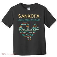 Sankofa Learn From The Past African Bird Black History Toddler T-Shirt thumb 0