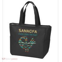 Sankofa Learn From The Past African Bird Black History Tote Bag thumb 3