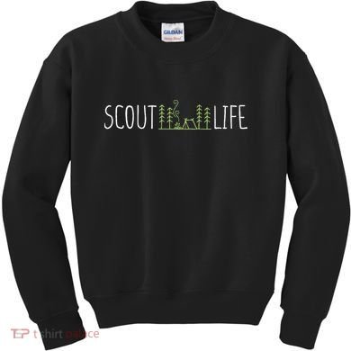 Scout Life For Scouts Kids Sweatshirt