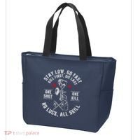 Stay Low Go Fast Funny Paintball Players Slogan Tote Bag thumb 3