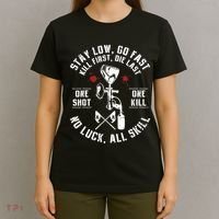 Stay Low Go Fast Funny Paintball Players Slogan Gifts T-Shirt thumb 4