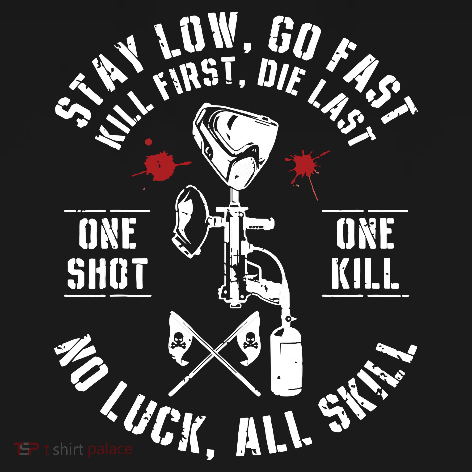 Stay Low Go Fast Funny Paintball Players Slogan Gifts Women's Tank Top