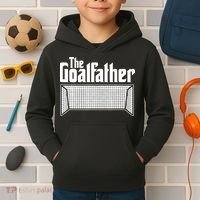 Soccer Lover | Goalkeeper | Goalie | The Goal-Father Kids Hoodie thumb 2