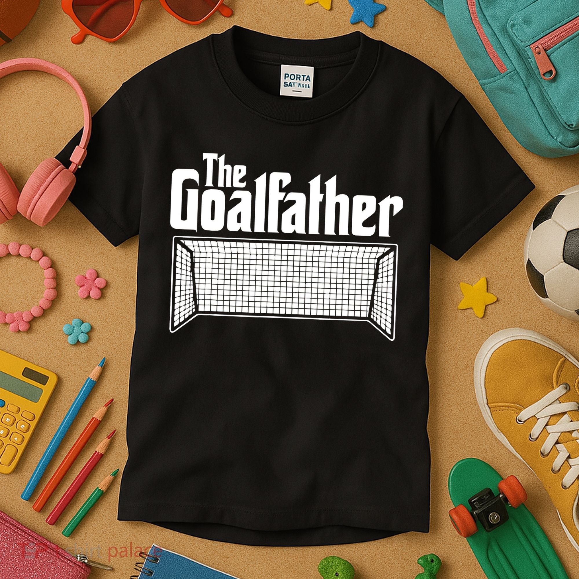 Soccer Lover | Goalkeeper | Goalie | The Goal-Father Kids T-Shirt