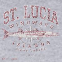 St. Lucia Great Barracuda Women's Sweatshirt thumb 2