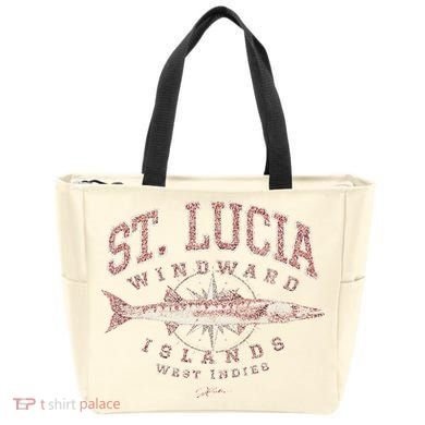 St. Lucia Great Barracuda Tote Bag