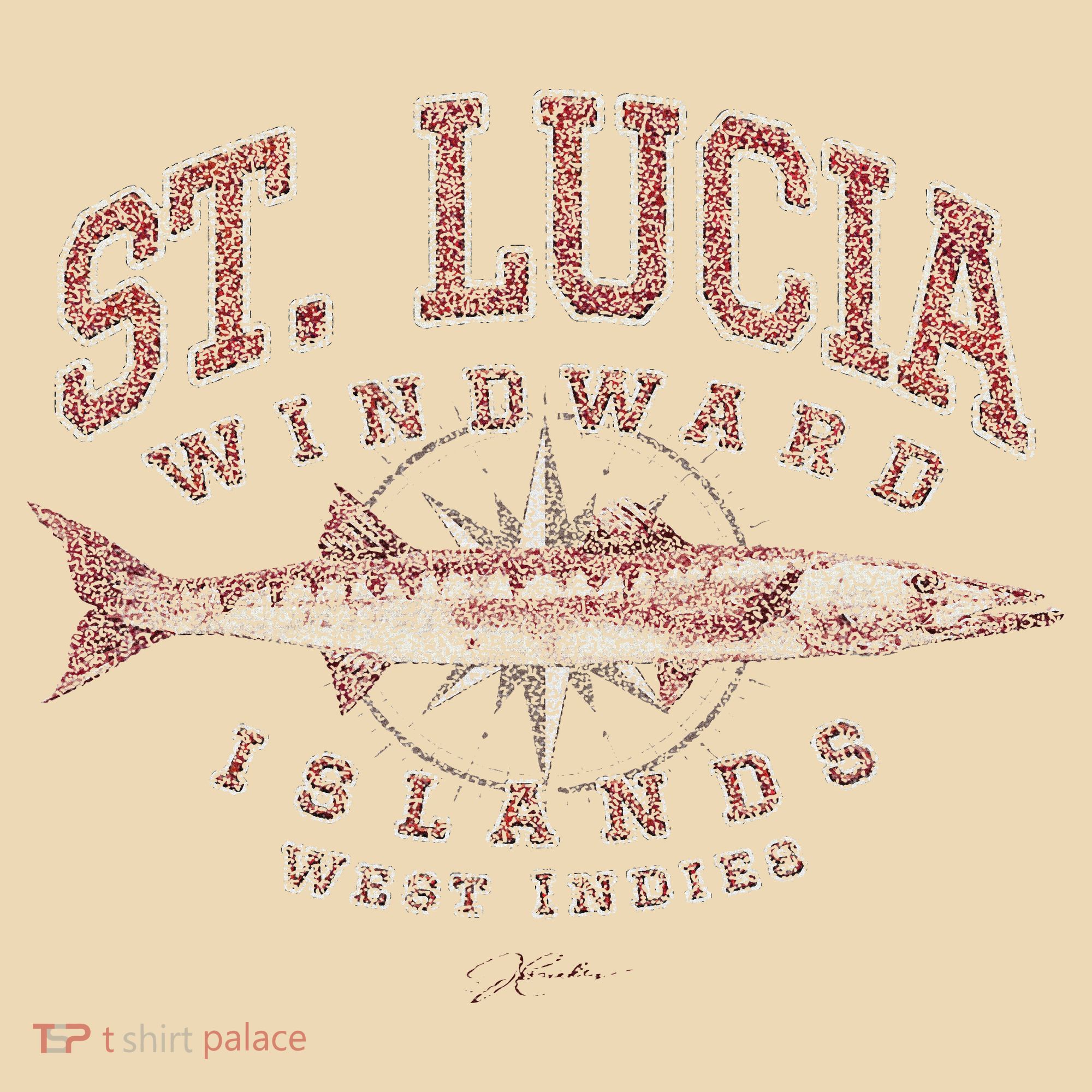 St. Lucia Great Barracuda Tote Bag