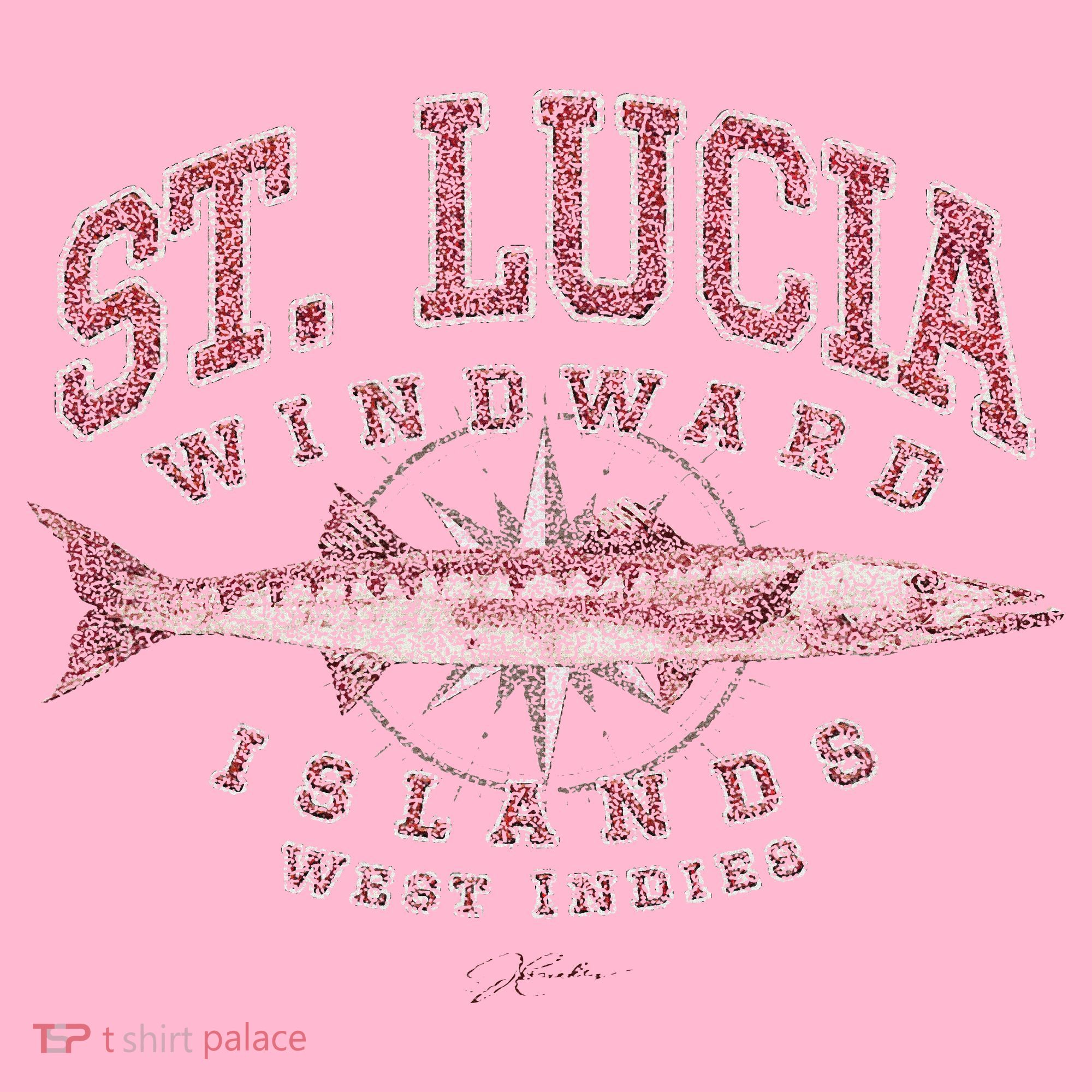 St. Lucia Great Barracuda Coaster