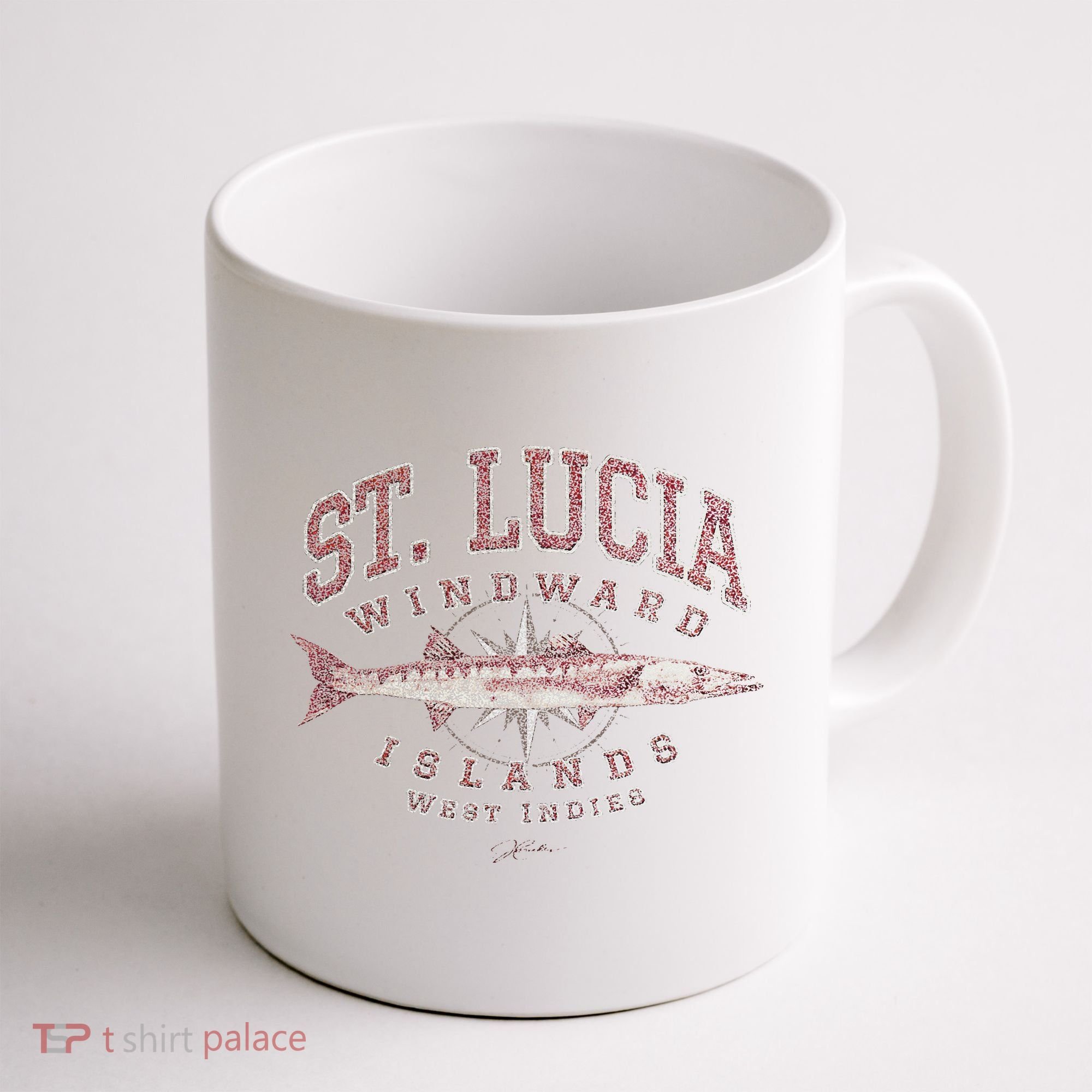 St. Lucia Great Barracuda Coffee Mug