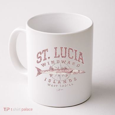 St. Lucia Great Barracuda Coffee Mug
