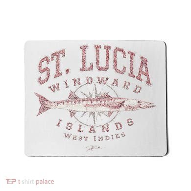 St. Lucia Great Barracuda Mousepad