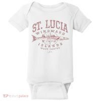 St. Lucia Great Barracuda Baby Bodysuit thumb 0