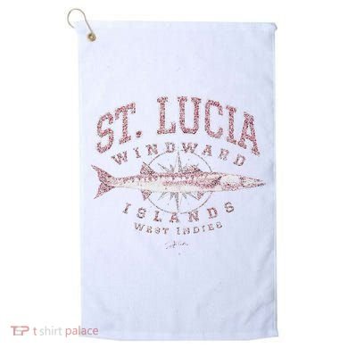 St. Lucia Great Barracuda Golf Towel