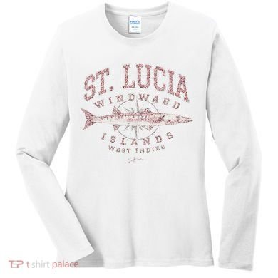 St. Lucia Great Barracuda Women's Long Sleeve Shirt