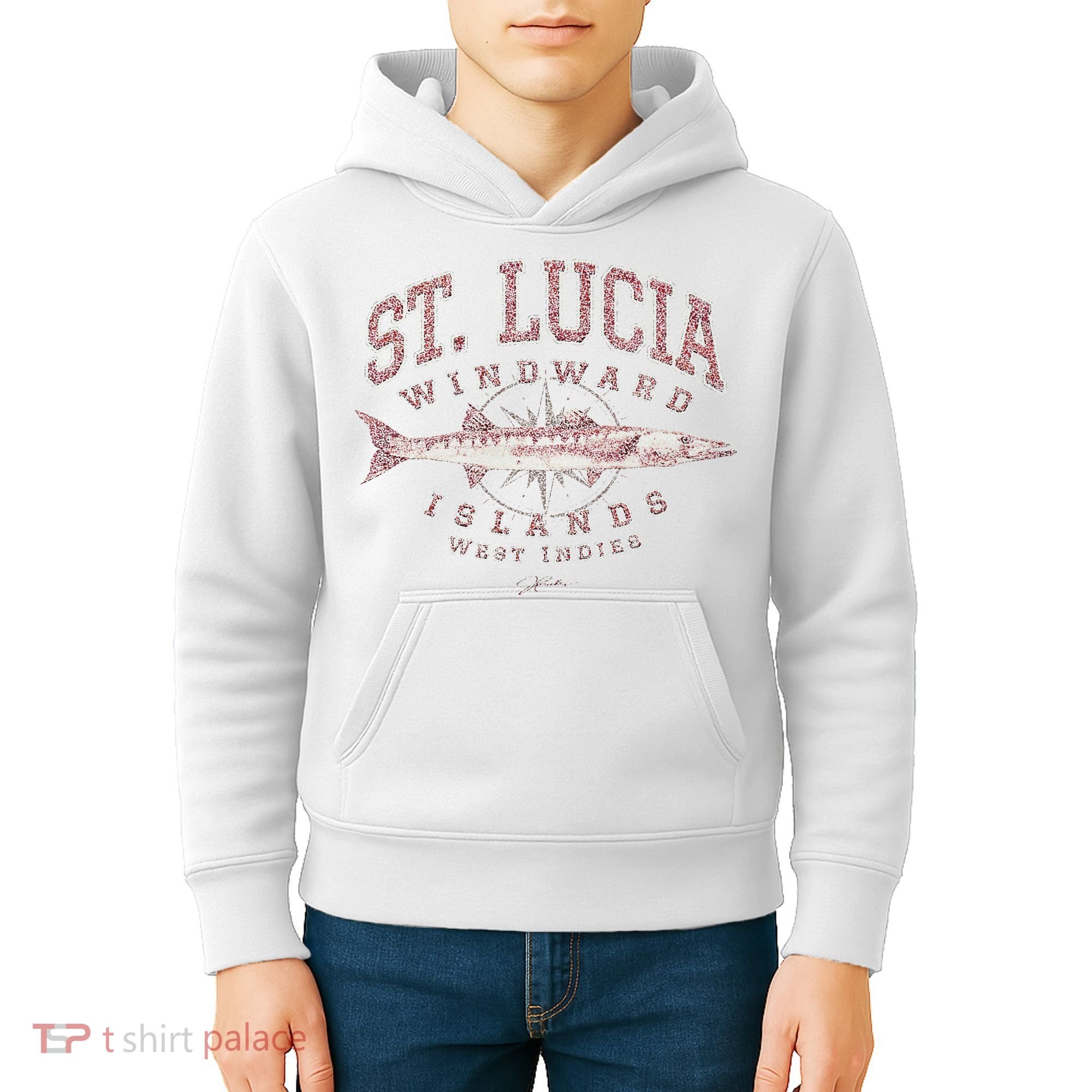 St. Lucia Great Barracuda Kids Hoodie