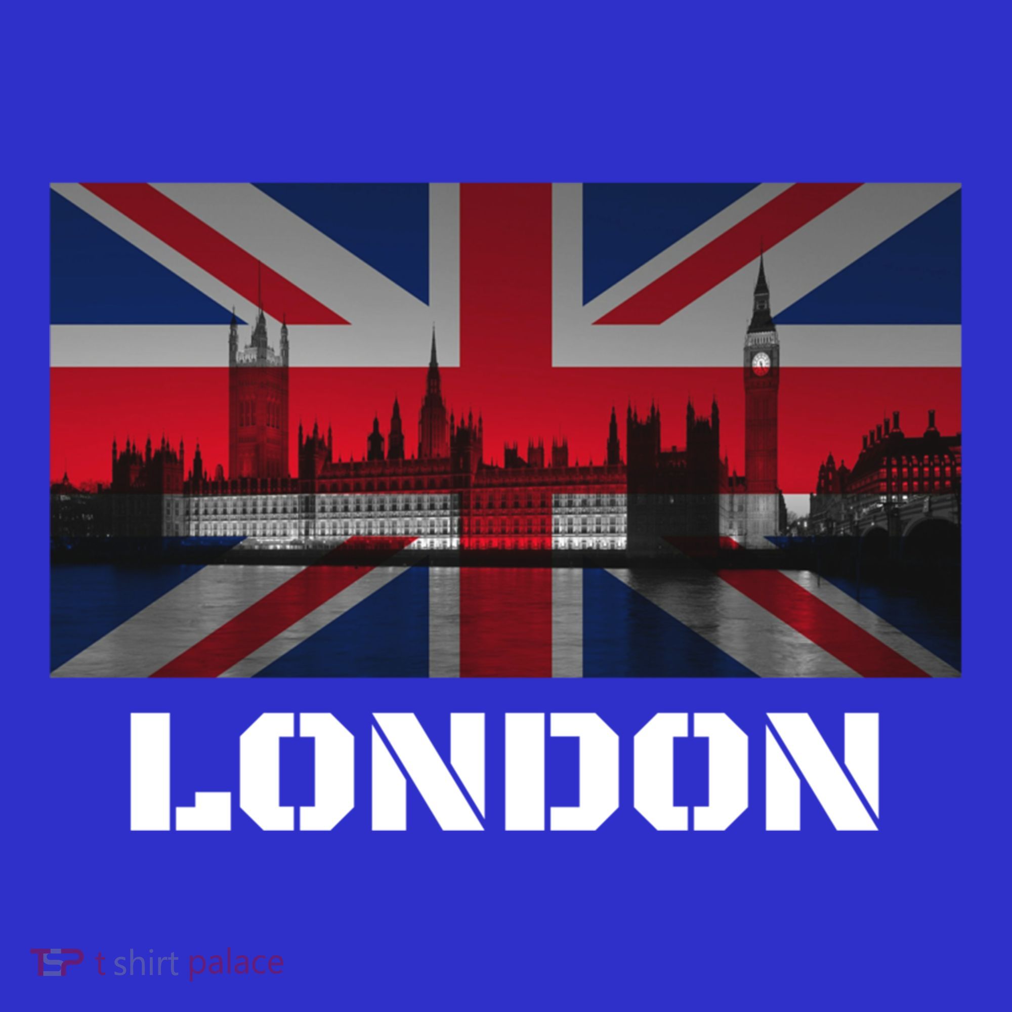 Souvenir London Gift City Vintage Uk Flag British Hoody T-Shirt