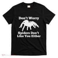 Spider Lover Gift For Women Fear Scared Tarantula Creepy T-Shirt thumb 0