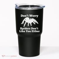 Spider Lover Gift For Women Fear Scared Tarantula Creepy Tumbler thumb 0