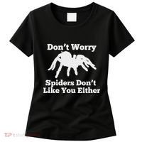 Spider Lover Gift For Women Fear Scared Tarantula Creepy Women's T-Shirt thumb 0