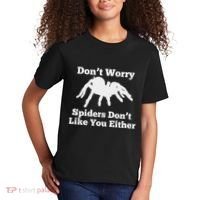 Spider Lover Gift For Women Fear Scared Tarantula Creepy Kids T-Shirt thumb 2