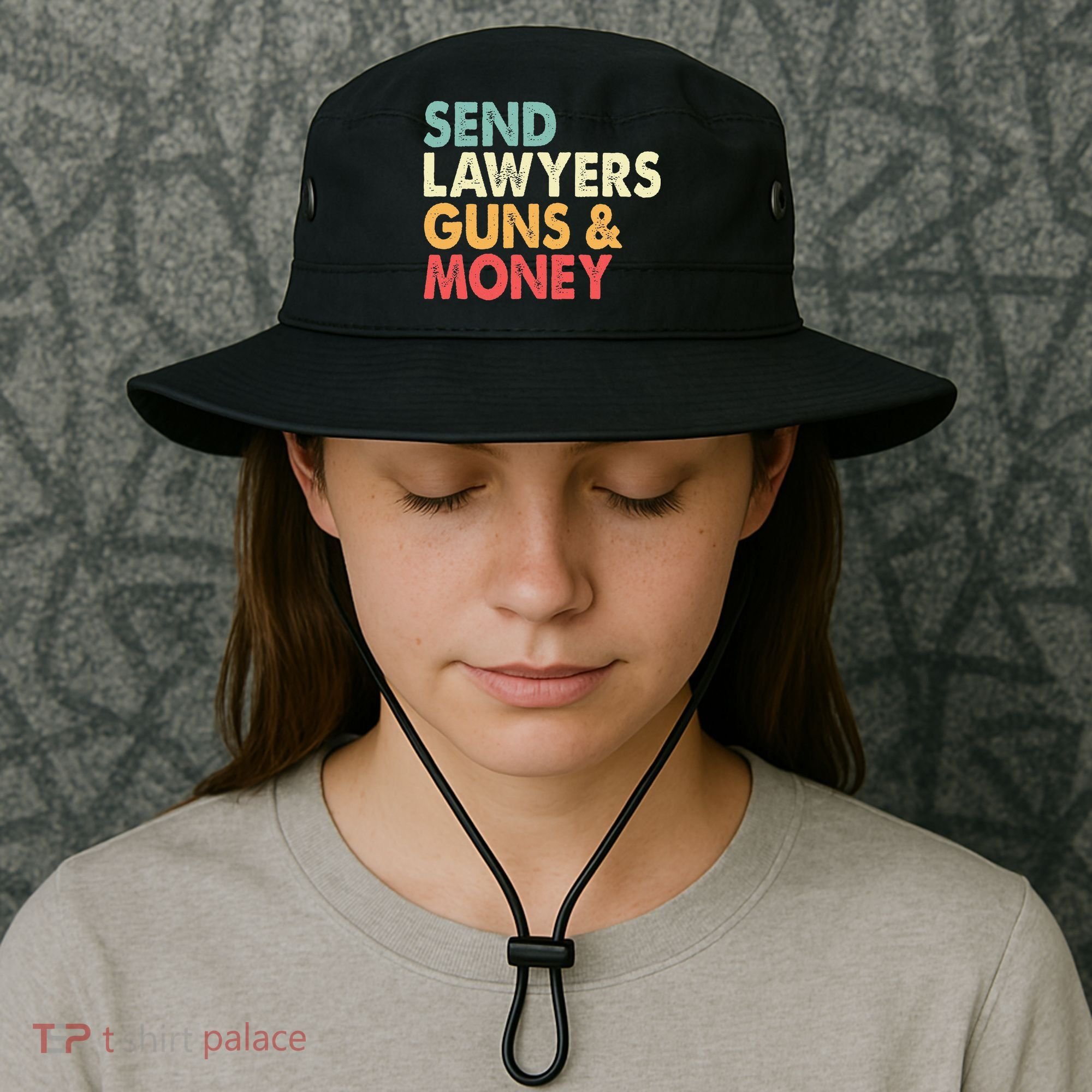Send Lawyers Guns And Money Bucket Hat