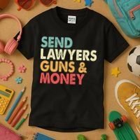 Send Lawyers Guns And Money Kids T-Shirt thumb 3