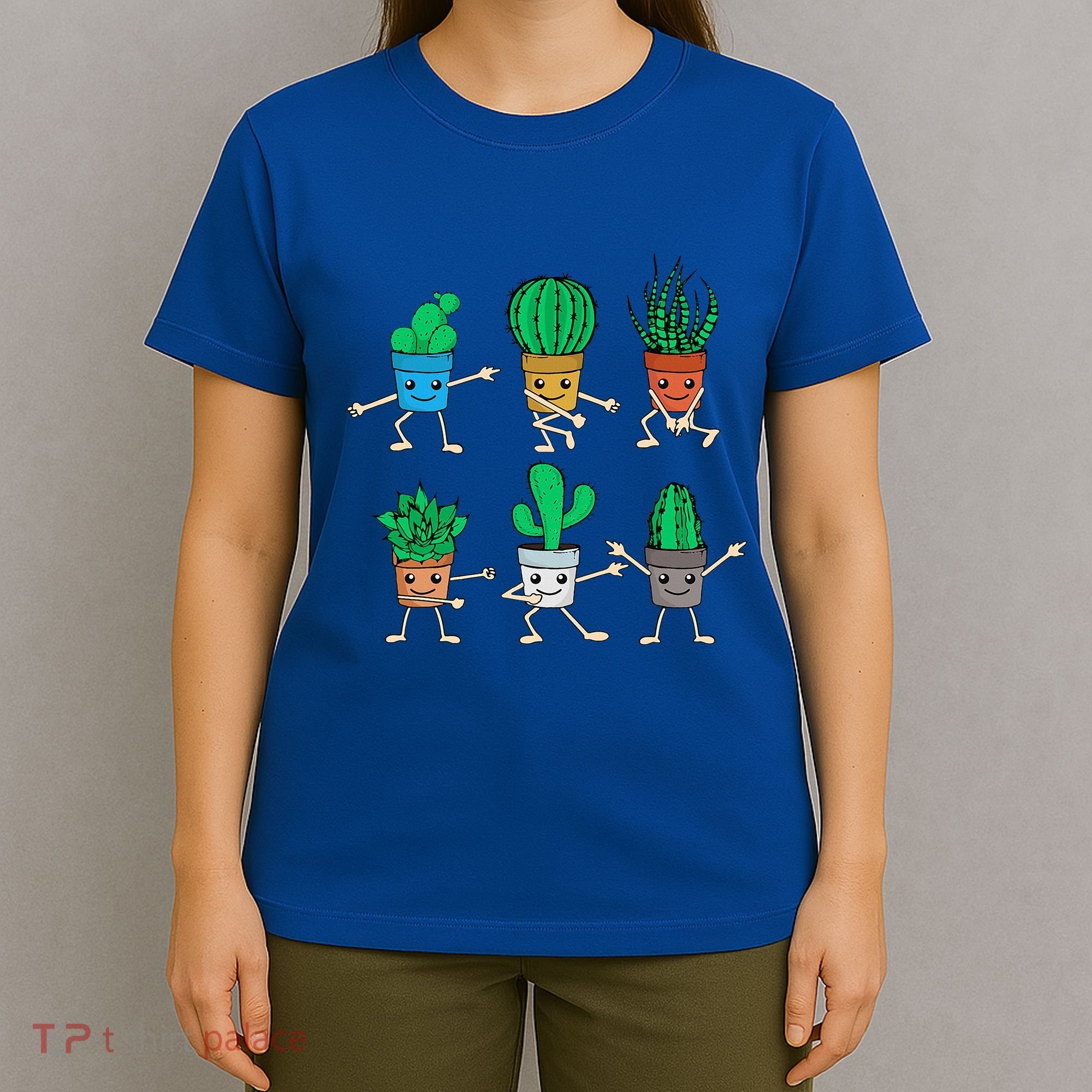Succulent Lover Gardener Plant Lover Women Gardening Cactus T-Shirt