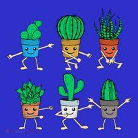 Succulent Lover Gardener Plant Lover Women Gardening Cactus T-Shirt thumb 7