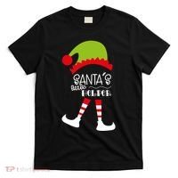 Santas Little Helper Elf Holiday T-Shirt thumb 0