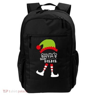 Santas Little Helper Elf Holiday Backpack