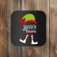 Santas Little Helper Elf Holiday Coaster thumb 0