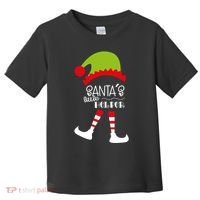 Santas Little Helper Elf Holiday Toddler T-Shirt thumb 0