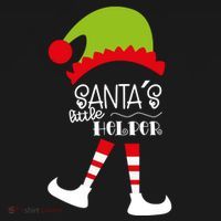 Santas Little Helper Elf Holiday Visor thumb 3