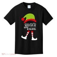 Santas Little Helper Elf Holiday Kids T-Shirt thumb 0
