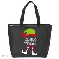Santas Little Helper Elf Holiday Tote Bag thumb 0