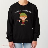 Santa's Little Helper Women's Sweatshirt thumb 0