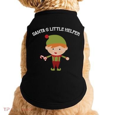 Santa's Little Helper Doggie Tank