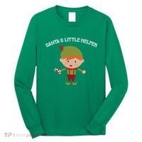 Santa's Little Helper Long Sleeve Shirt thumb 0
