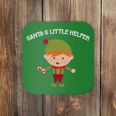 Santa's Little Helper Coaster