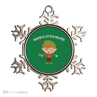 Santa's Little Helper Ornament